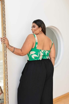 CROPPED FOLHAS - loja online