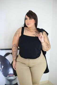 Imagem do CONJUNTO CAMISA E CROPPED JANIA
