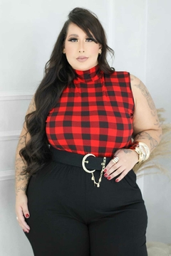 CARDIGAN XEQUE MATE (CASACO + BLUSA GARRAFINHA) -  Roupas Plus Size Femininas  Imperdível | EMPODERATTA
