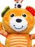 Oso De Peluche Con Musica Cunero 30cm Phi Phi Toys