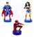 Liga De La Justicia Sellos Stampers X 3 Figuras Dc Comics - comprar online