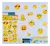 Stickers Pared Relieve 7d Emoji Smiley 35x52 Cm - tienda online