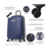 Carry on Skora Azul 18'' - Rigido - comprar online