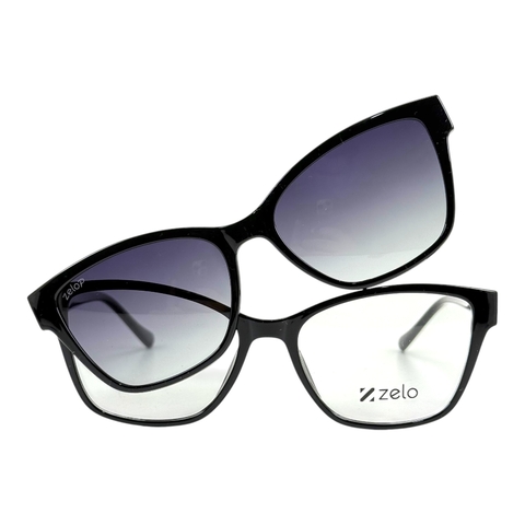 Armação Clip-On Zelo ZE 4133/ 3022 C1 2.C.10