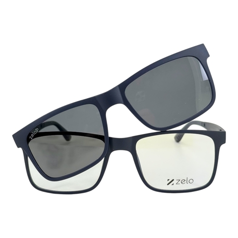 Armação Clip On Ultem ZE 5518/6629 C3 (PDC) 2.E.14