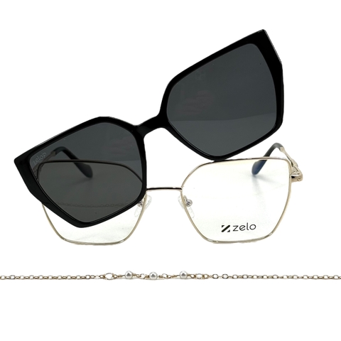 Armação Clip-on C/Cordão ZE4617 C1 2.GV.7