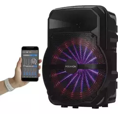 CAIXA DE SOM SMART SPEAKER POLYVOX 300W RMS BLUETOOTH XC-710T