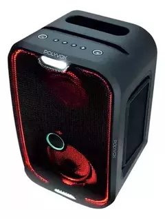 CAIXA DE SOM POLYVOX BLUETOOTH HI-TECH X-5 INDUCTION CHARGE na internet