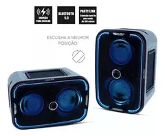 CAIXA DE SOM POLYVOX BLUETOOTH HI-TECH X-5 INDUCTION CHARGE - loja online