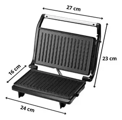 MINI GRILL BK-GRL750-110 BAK - ELETRÔNICA DU VALE