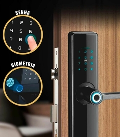 FECHADURA DIGITAL TOUCH SCREEN COM MAÇANETA JL-5845 - comprar online