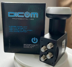LNBF UNIVERSAL KU QUAD 4K AS0441 DICOM na internet