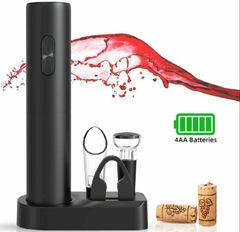 KIT ABRIDOR DE VINHO ELETRICO LUATEK LK-8119 - ELETRÔNICA DU VALE