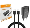 CARREGADOR FONTE TURBO RÁPIDO COM CABO TIPO C DUPLO USB 5.1A LELONG LE-283CC
