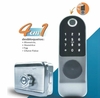 Fechadura Digital De Sobrepor 4 Em 1 Proeletronic - Profd-2000 Proeletronic