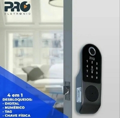 Fechadura Digital De Sobrepor 4 Em 1 Proeletronic - Profd-2000 Proeletronic - comprar online