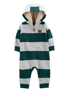 Macacão Fleece Listras - CARTER´S