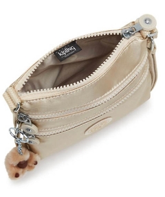 Bolsa ALVAR XS Metalica Dourado - KIPLING na internet