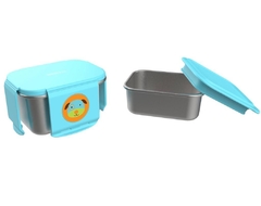 Kit Lanche 2Pçs Aço Inoxidável ZOO - Cachorro SKIP HOP na internet