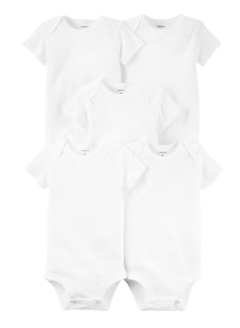 Kit Body Branco - CARTER´S