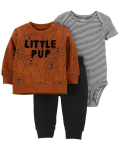 Conjunto Casaco Little Pup - CARTER´S