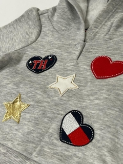 CONJUNTO MOLETOM MENINA CINZA - TOMMY HILFIGER na internet