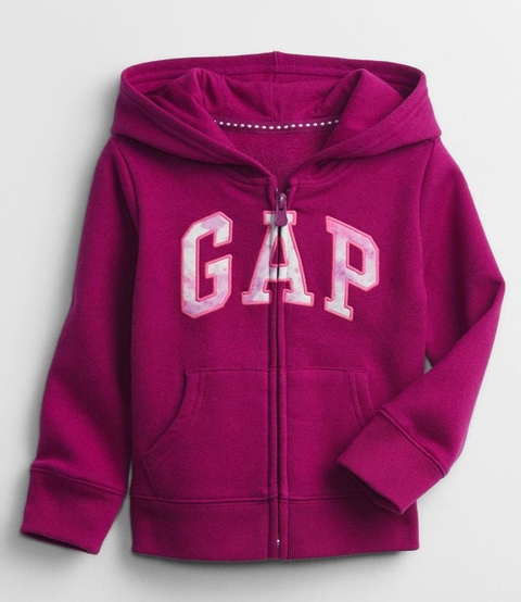 BLUSA MOLETOM ZÍPER PURPLE - GAP