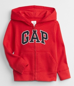 BLUSA MOLETOM ZÍPER VERMELHO - GAP - comprar online