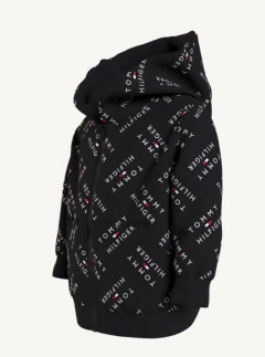 BLUSA MOLETOM PRETO - TOMMY HILFIGER - comprar online