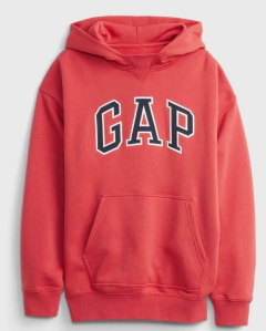 BLUSA MOLETOM VERMELHO - GAP