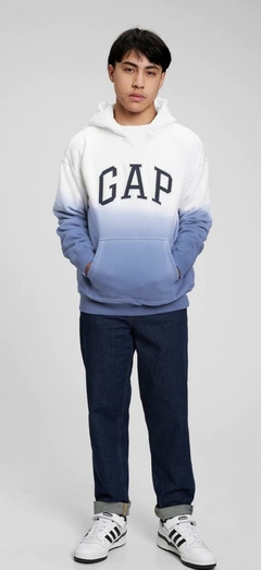 BLUSA MOLETOM TIE DYE AZUL - GAP na internet