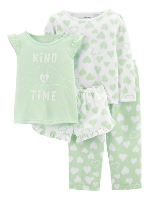 Pijama Kind Verde 4 PÇS - CARTER´S - comprar online