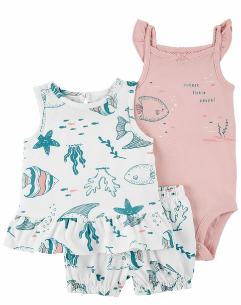 TRIO Menina Mar - CARTER´S