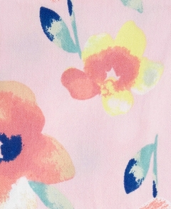 Vestido Salopete Flores 2PÇS - CARTER´S - loja online