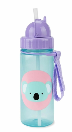 Garrafinha Squeeze com Canudo ZOO - Coala SKIP HOP - comprar online