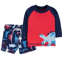 Conjunto Praia Piscina Menino Dino - CARTER´S