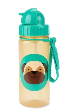 Garrafinha Squeeze com Canudo ZOO - Pug SKIP HOP - comprar online