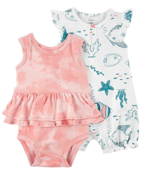 Kit Romper e Vestido Mar - CARTER´S