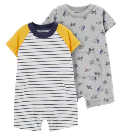 Kit Romper Listras - CARTER´S