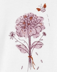 Kit Body Floral 3 PÇS - CARTER´S - JOYKIDSSTORE
