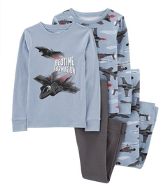 Pijama Aviões 4 PÇS - CARTER´S