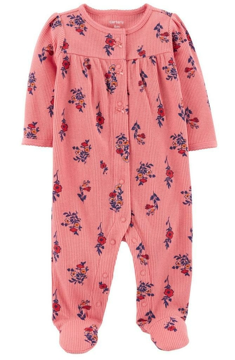 Macacão Floral Térmico - CARTER´S