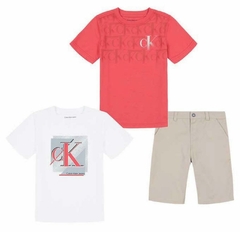 Conjunto Menino Verão 3 PÇS - CALVIN KLEIN - comprar online