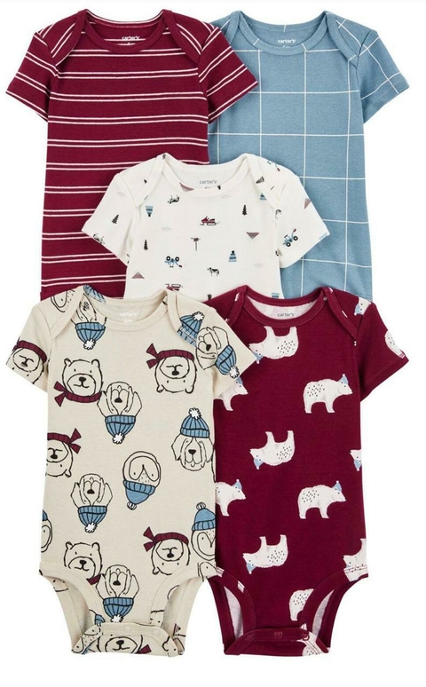 Kit Body Ursos - CARTER´S