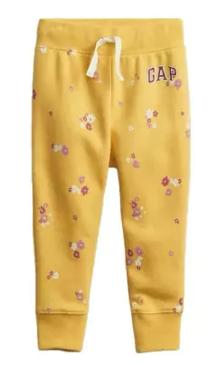 CONJUNTO MOLETOM MENINA AMARELO FLORAL - GAP - JOYKIDSSTORE