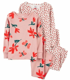 Pijama Floral 4PÇS - CARTER´S