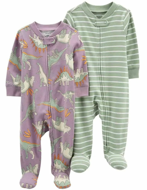 Kit Macacão Dino 2 PÇS - CARTER´S