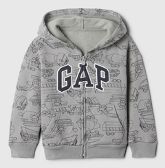 CONJUNTO MOLETOM MENINO CINZA TRANSPORTES - GAP na internet