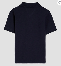 Camisa Polo Básica Azul Marinho - TOMMY HILFIGER na internet