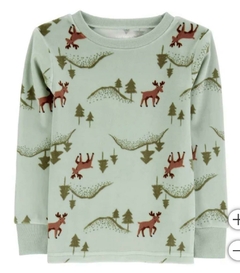 Imagem do Pijama Alce Verde 3PÇS - CARTER´S